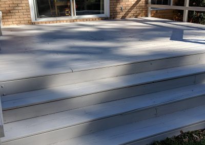 Deck painting by BTE Painting